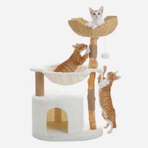 design houten krabpaal voor katten