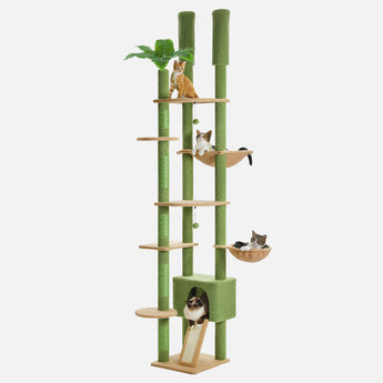 Instelbaar voor plafonds tot 252 cm hoogte