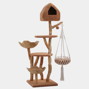 Houten Krabpaal PureWood Deluxe Boomstam