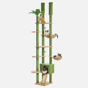 Instelbaar voor plafonds tot 252 cm hoogte